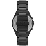 Armani Exchange Drexler Chronograph Black Dial Black Steel Strap Watch For Men - AX2639 Authentic Buy Shop Now