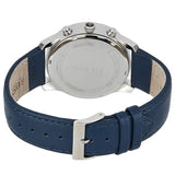 Hugo Boss Time One Blue Dial Black Leather Strap Watch for Men - 1513431 Authentic Buy Shop Now