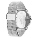 Calvin Klein Minimal Blue Dial Silver Mesh Bracelet Watch for Men - K3M2112N Authentic Buy Shop Now