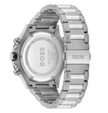 Hugo Boss Globetrotter Green Dial Silver Steel Strap Watch for Men - 1513930 Authentic Buy Shop Now