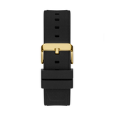 Guess Third Gear Multifunction Black Dial Black Rubber Strap Watch for Men - GW0334G2 Authentic Buy Shop Now