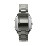 Fossil Inscription Multifunction Silver Dial Grey Steel Strap Watch for Men - BQ2657 Authentic Buy Shop Now