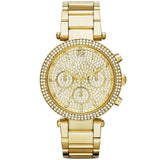 Michael Kors Parker Gold Dial Gold Steel Strap Watch for Women - MK5856 Authentic Buy Shop Now