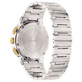Versace Greca Quartz Blue Dial Silver Steel Strap Watch For Men - VEZ900221 Authentic Buy Shop Now