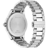 Gucci G Timeless Quartz Silver Dial Silver Steel Strap Watch For Women - YA126459 Authentic Buy Shop Now