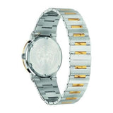 Versace Greca Silver Dial Two Tone Steel Strap Watch for Men - VEVI00320 Authentic Buy Shop Now