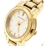 Burberry Heritage White Dial Gold Steel Strap Watch for Women - BU9203 Authentic Buy Shop Now