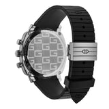 Gucci Grip Chronograph Black Dial Black Rubber Strap Watch For Men - YA157301 Authentic Buy Shop Now
