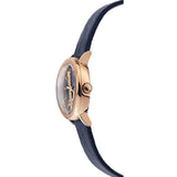 Versace Virtus Quartz Blue Dial Blue Leather Strap Watch for Women - VEHC00419 Authentic Buy Shop Now
