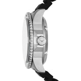 Emporio Armani Meccanico Automatic Black Dial Black Silicone Strap Watch For Men - AR60062 Authentic Buy Shop Now