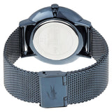 Lacoste Moon Blue Dial Blue Mesh Strap Watch for Men - 2011058 Authentic Buy Shop Now