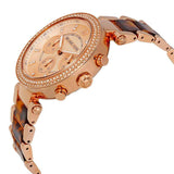 Michael Kors Parker Rose Gold Dial Two Tone Steel Strap Watch for Women - MK5538 Authentic Buy Shop Now