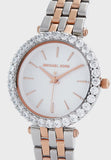 Michael Kors Darci Quartz Silver Dial Two Tone Steel Strap Watch For Women - MK4515 Authentic Buy Shop Now