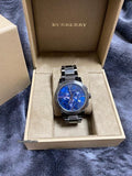 Burberry The City Navy Blue Dial Black Steel Strap Watch for Men - BU9365 Authentic Buy Shop Now