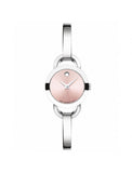 Movado Rondiro 22mm Pink Dial Stainless Steel Watch For Women - 0606797 Authentic Buy Shop Now