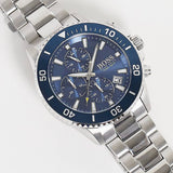 Hugo Boss Admiral Blue Dial Silver Steel Strap Watch for Men - 1513907 Authentic Buy Shop Now