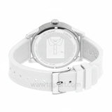 Lacoste 12.12 White Dial White Silicon Strap Watch for Men - 2010984 Authentic Buy Shop Now