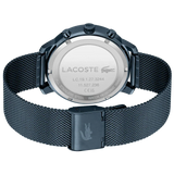 Lacoste Replay Blue Dial Blue Steel Strap Watch for Men - 2011196 Authentic Buy Shop Now