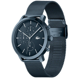Lacoste Replay Blue Dial Blue Steel Strap Watch for Men - 2011196 Authentic Buy Shop Now