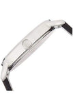 Calvin Klein Even Silver Black Leather Strap Watch for Women - K7B231C6 Authentic Buy Shop Now