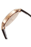 Calvin Klein Even Grey Dial Brown Leather Strap Watch for Women - K7B236G3 Authentic Buy Shop Now