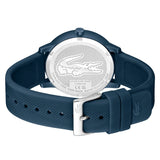 Lacoste 12.12 Move Blue Dial Blue Silicon Strap Watch for Men - 2011241 Authentic Buy Shop Now