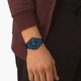 Lacoste 12.12 Move Blue Dial Blue Silicon Strap Watch for Men - 2011241 Authentic Buy Shop Now
