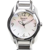 Tissot T Wave Mother of Pearl Dial Two Tone Steel Strap Watch For Women - T023.210.11.117.00 Authentic Buy Shop Now