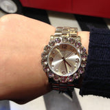 Marc Jacobs Amy Silver Dial Silver Steel Strap Watch for Women - MBM3222 Authentic Buy Shop Now