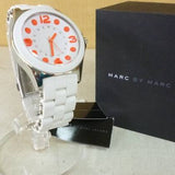 Marc Jacobs Pelly White Dial White Silicone Strap Watch for Women - MBM2588 Authentic Buy Shop Now