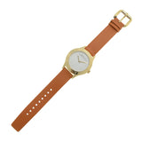 Marc Jacobs Blade White Dial Brown Leather Strap Watch for Women - MBM1218 Authentic Buy Shop Now