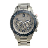 Marc Jacobs Rock Chronograph Silver Dial Silver Steel Strap Watch for Men - MBM5028 Authentic Buy Shop Now