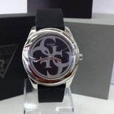 Guess G-Twist Quartz Black Dial Black Silicone Strap Watch For Men - W0911L8 Authentic Buy Shop Now