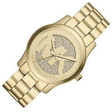 Michael Kors Runway Quartz Gold Dial Gold Steel Strap Watch For Women - MK5852 Authentic Buy Shop Now