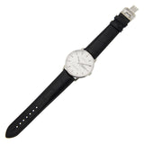 Mido Comander II Automatic Chronometer Silver Dial Black Leather Strap Watch For Men - M021.431.16.031.00 Authentic Buy Shop Now