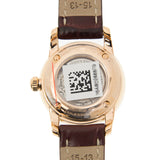 Mido Baroncelli III Automatic Silver Dial Brown Leather Strap Watch For Women - M7600.2.21.8 Authentic Buy Shop Now