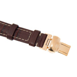 Mido Baroncelli III Automatic Silver Dial Brown Leather Strap Watch For Women - M7600.2.21.8 Authentic Buy Shop Now