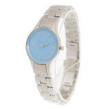 Calvin Klein Simplicity Blue Dial Silver Steel Strap Watch for Women - K432314N Authentic Buy Shop Now