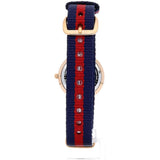 Daniel Wellington Classy Oxford White Dial Two Tone Nylon Strap Watch For Women - DW00100064 Authentic Buy Shop Now
