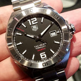 Tag Heuer Formula 1 Automatic Black Dial Silver Steel Strap Watch for Men - WAZ2113.BA0875 Authentic Buy Shop Now