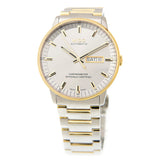 Mido Commander II Automatic Chronometer Silver Dial Two Tone Steel Strap Watch For Men - M021.431.22.071.00 Authentic Buy Shop Now