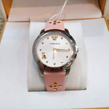 Versace Audrey Quartz White Dial Pink Leather Strap Watch for Women - VELR00119 Authentic Buy Shop Now