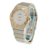 Omega Constellation Manhattan Mother of Pearl Dial Two Tone Steel Strap Watch for Women - 131.20.28.60.55.002 Authentic Buy Shop Now