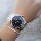Michael Kors Channing Midnight Blue Dial Silver Steel Strap Watch for Women - MK6113 Authentic Buy Shop Now