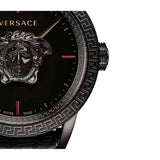 Versace Palazzo Empire Blue Dial Blue Leather Strap Watch for Men - VERD00118 Authentic Buy Shop Now