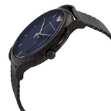 Emporio Armani Luigi Quartz Blue Dial Grey Mesh Bracelet Watch For Men - AR11053 Authentic Buy Shop Now