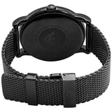 Emporio Armani Luigi Quartz Blue Dial Grey Mesh Bracelet Watch For Men - AR11053 Authentic Buy Shop Now