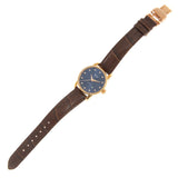Mido Baroncelli Automatic Midnight Blue Dial Brown Leather Strap Watch For Women - M7600.3.65.8 Authentic Buy Shop Now