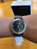 Calvin Klein Steady Black Dial Black Leather Strap Watch for Women - K7Q211C1 Authentic Buy Shop Now