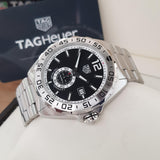 Tag Heuer Formula 1 Automatic Black Dial Silver Steel Strap Watch for Men - WAZ2012.BA0842 Authentic Buy Shop Now